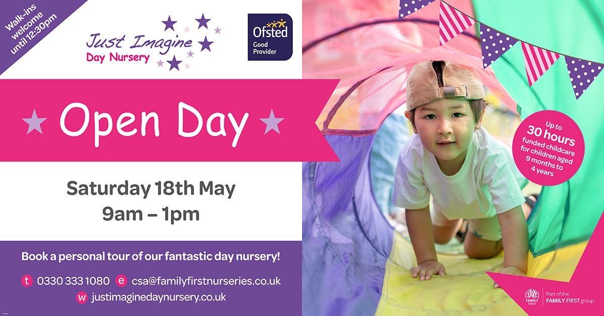Open Day at Just Imagine Day Nursery Wickford London Road