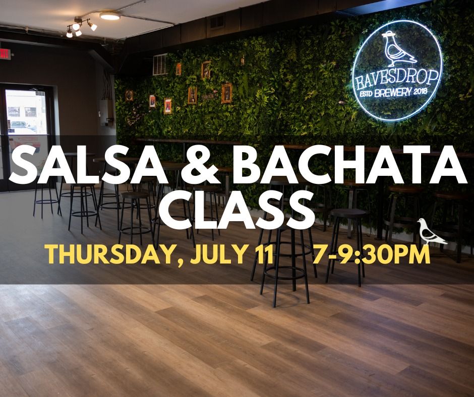 Salsa & Bachata Classes at Eavesdrop!