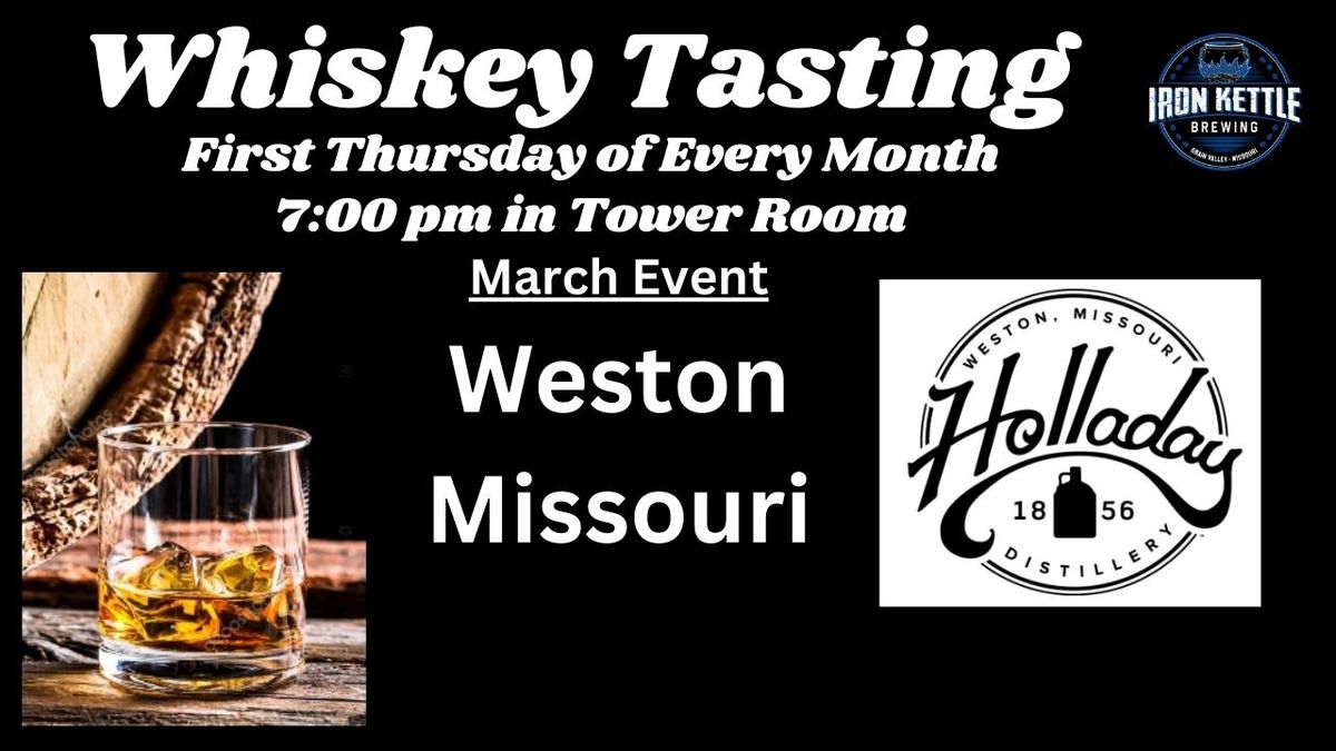 Whiskey Tasting-Weston Missouri