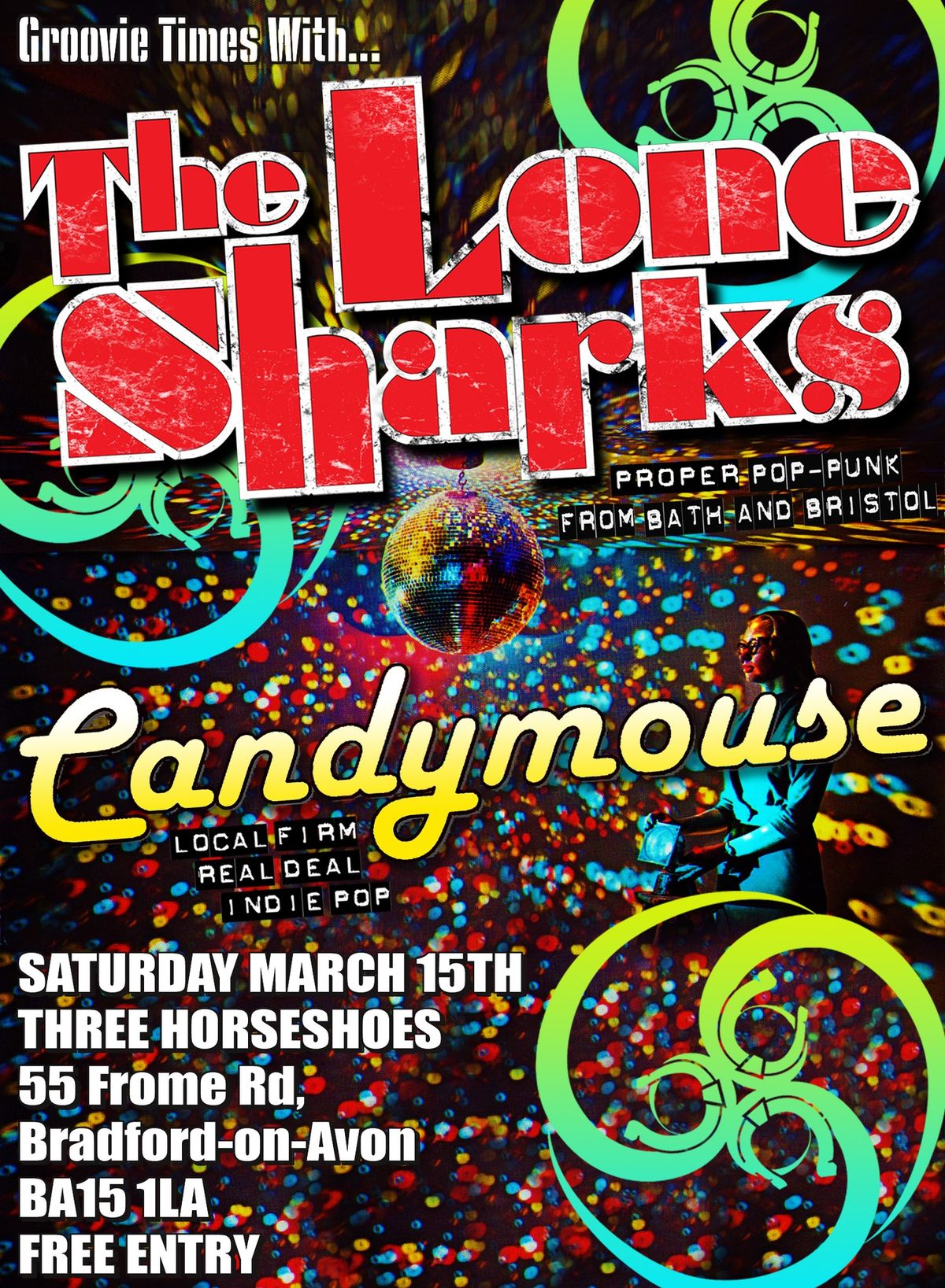 The Lone Sharks Candymouse @ The Three Horseshoes 15\/03\/2025