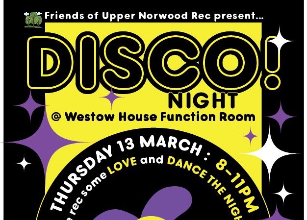 Friends of Upper Norwood Rec Spring Disco 