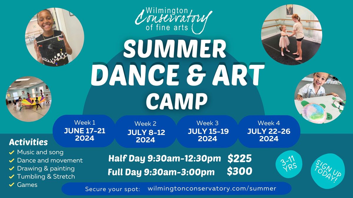 Wilmington Conservatory: Art and Dance Camp
