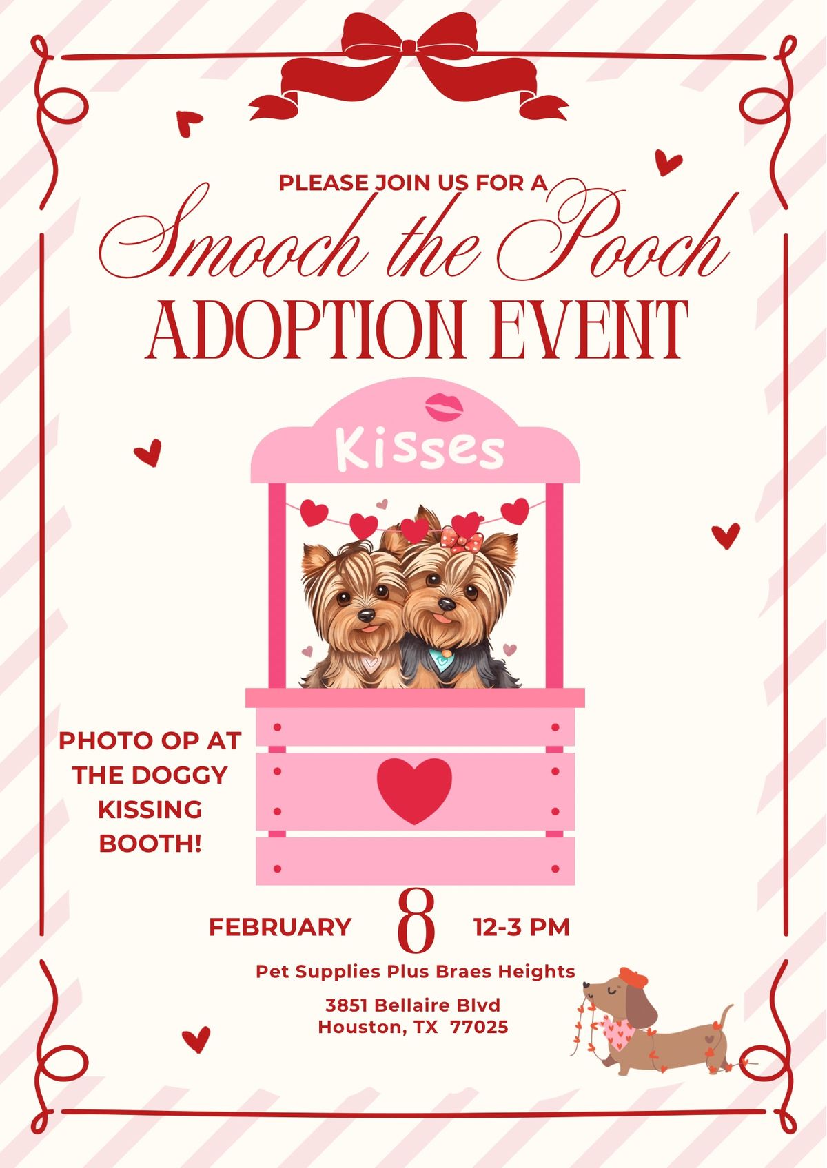 Smooch the Pooch Adoption Event