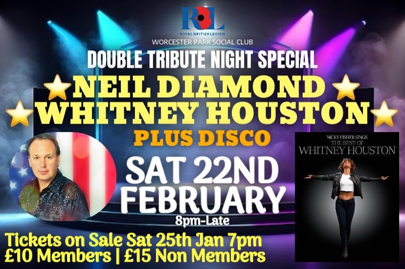 TRIBUTE TO NEIL DIAMOND & WHITNEY HOUSTON