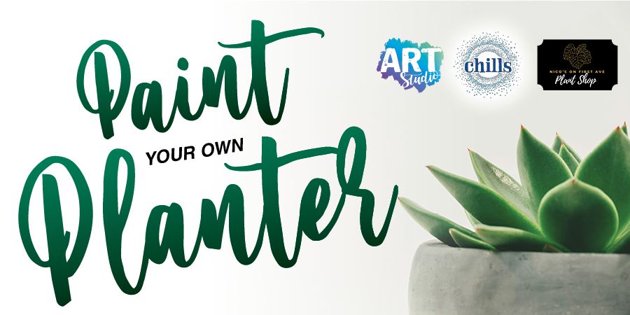 Paint your own Planter!