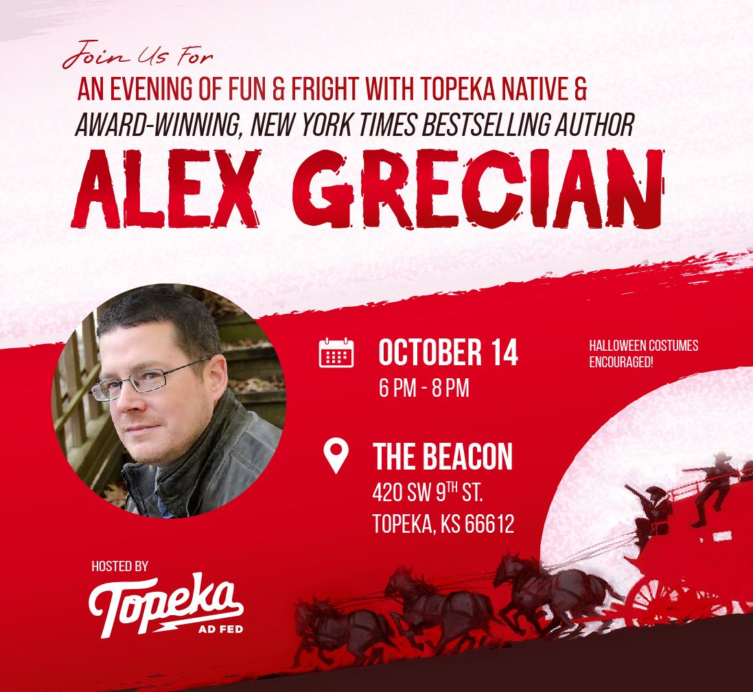 A thrilling evening with author Alex Grecian