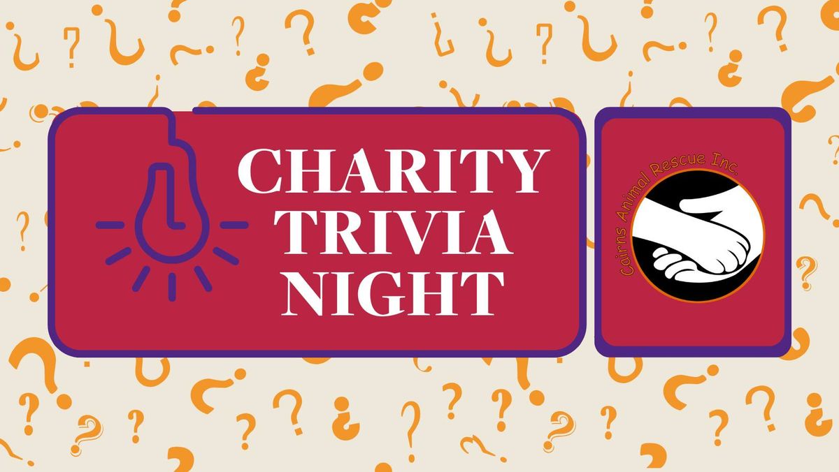 Charity Trivia Night - Cairns Animal Rescue