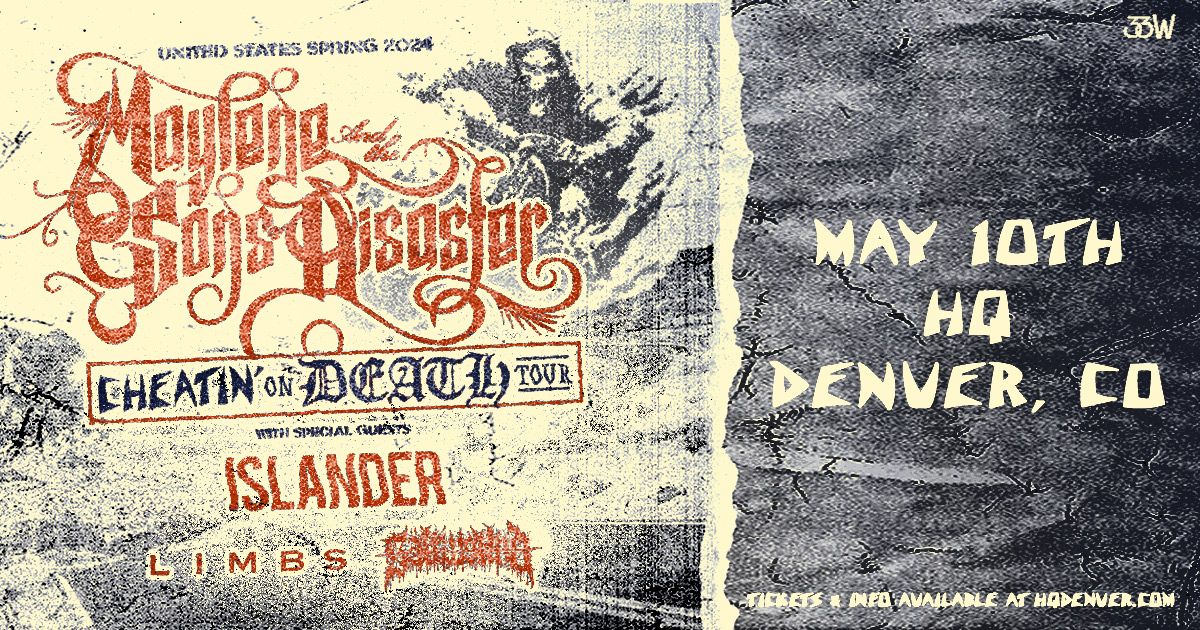 Maylene And The Sons Of Disaster - Cheatin' On Death Tour | Denver, CO
