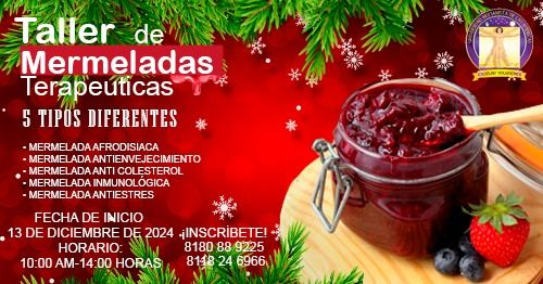 \u00a1Aprende a preparar mermeladas terap\u00e9uticas y cuida de tu salud de manera deliciosa!