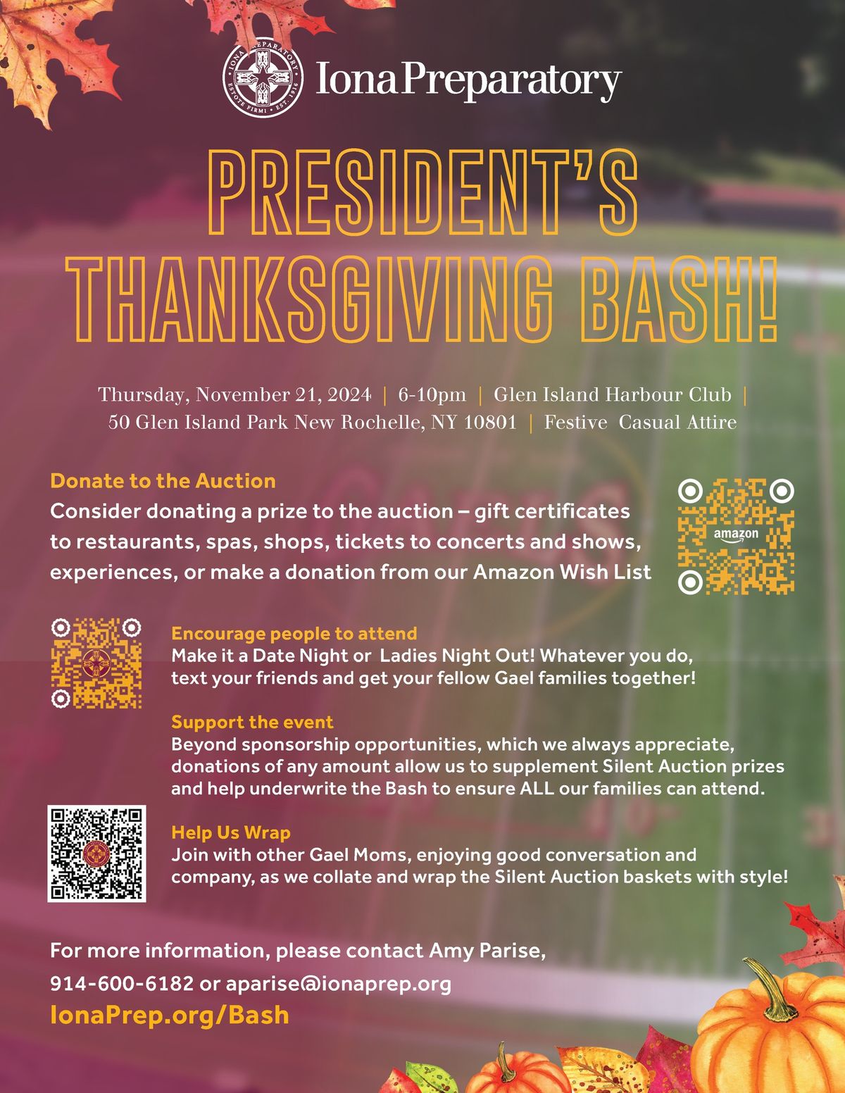 President's Thanksgiving Bash