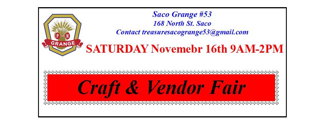 Vendor & Craft Fair