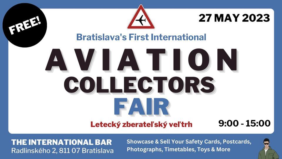 1st Annual Bratislava Aviation Collectors Fair
