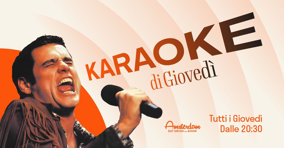 KARAOKE di Gioved\u00ec