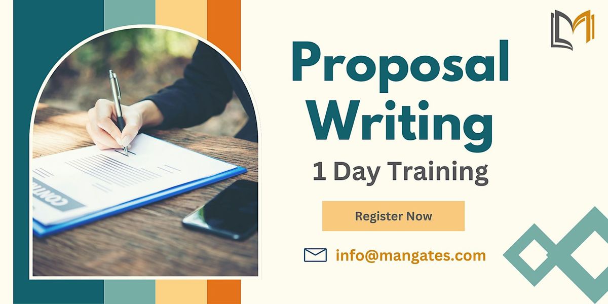 Proposal Writing 1 Day Training in Adelaide on May 01st 2024