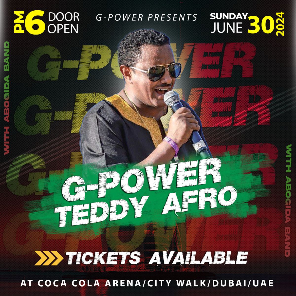 G-POWER TEDDY AFRO Concert