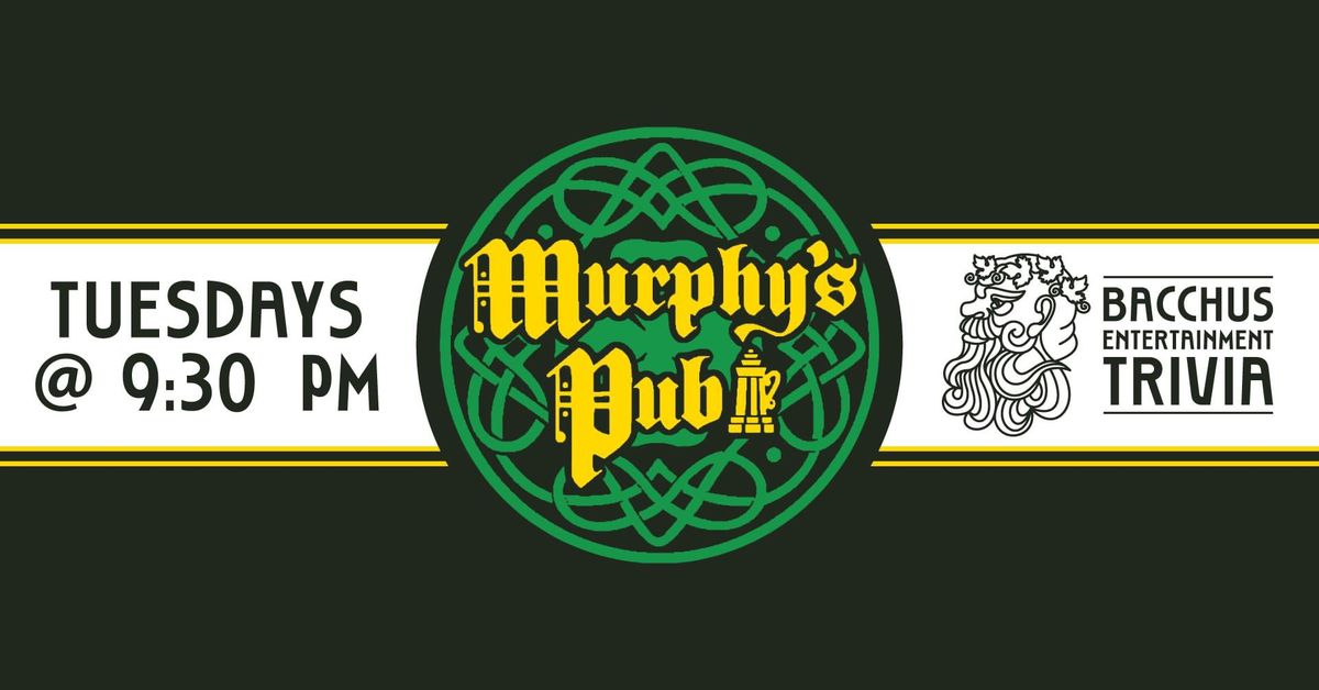 Tuesday Trivia at Murphy\u2019s Pub, Clifton 