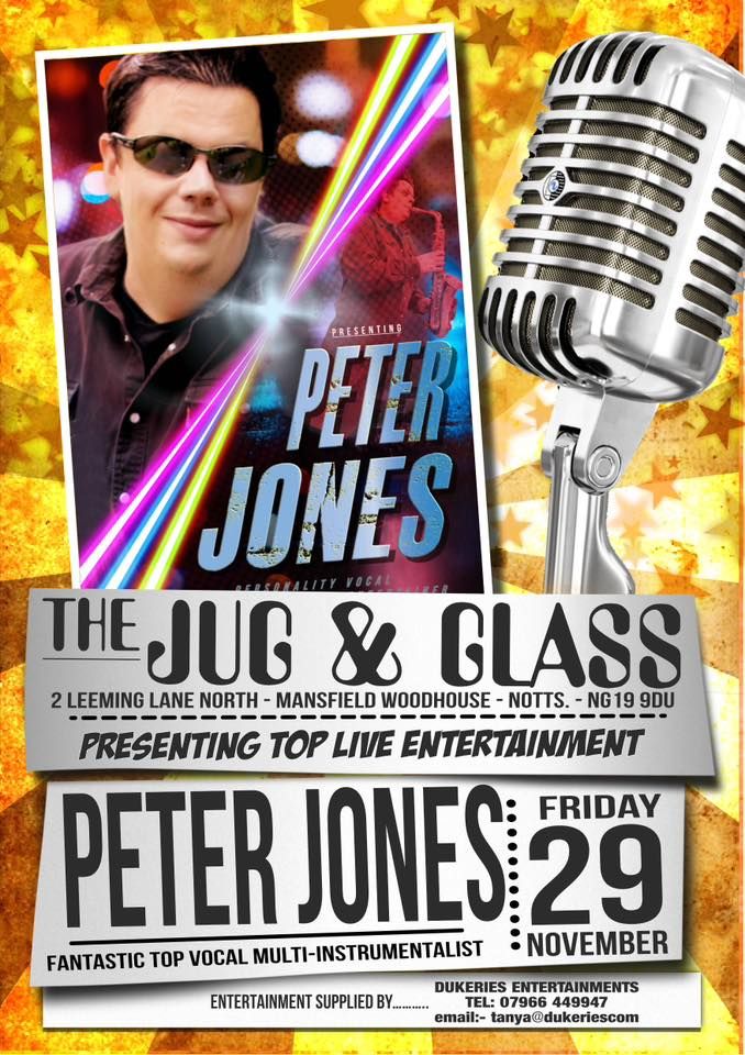 Peter Jones live! (As seen on britains got talent!)