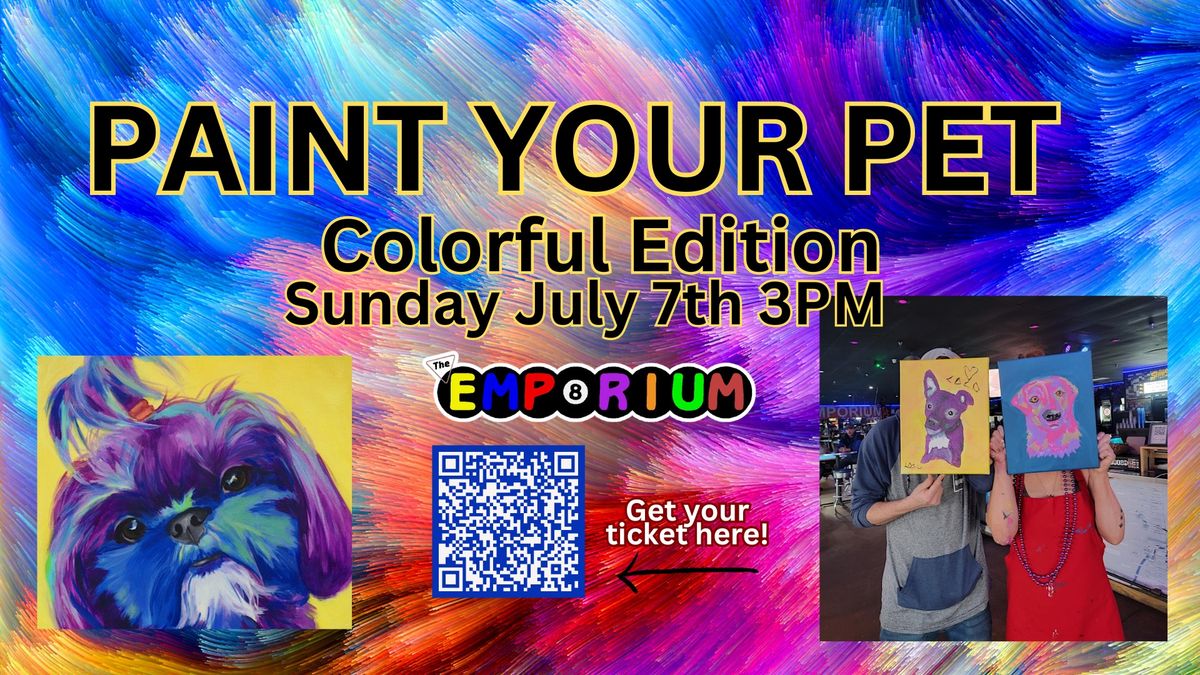 Paint Your Pet Colorful Edition