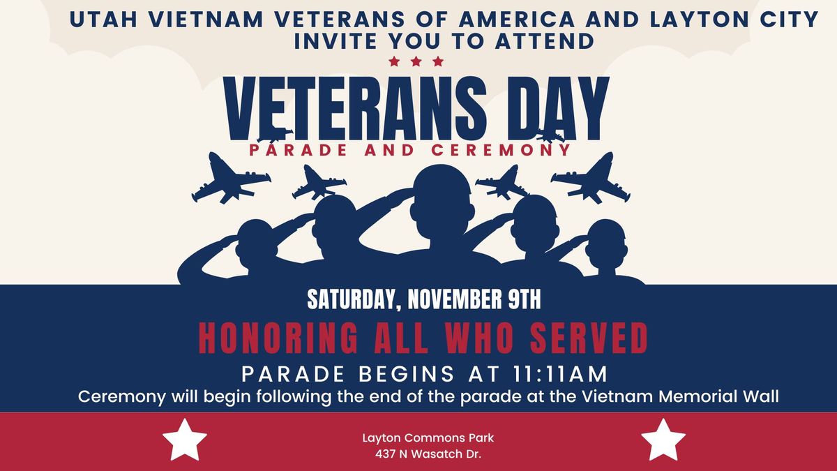 Veterans Day Parade and Honors Ceremony