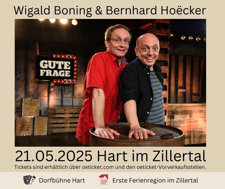 Wigald Boning & Bernhard Ho\u00ebcker 