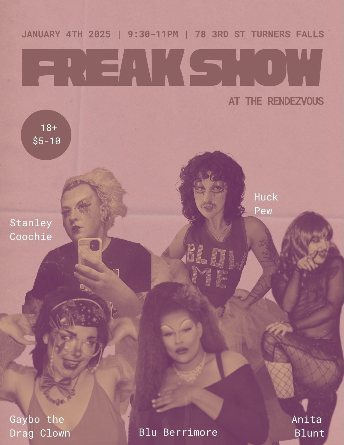 Freakshow @ The Rendezvous