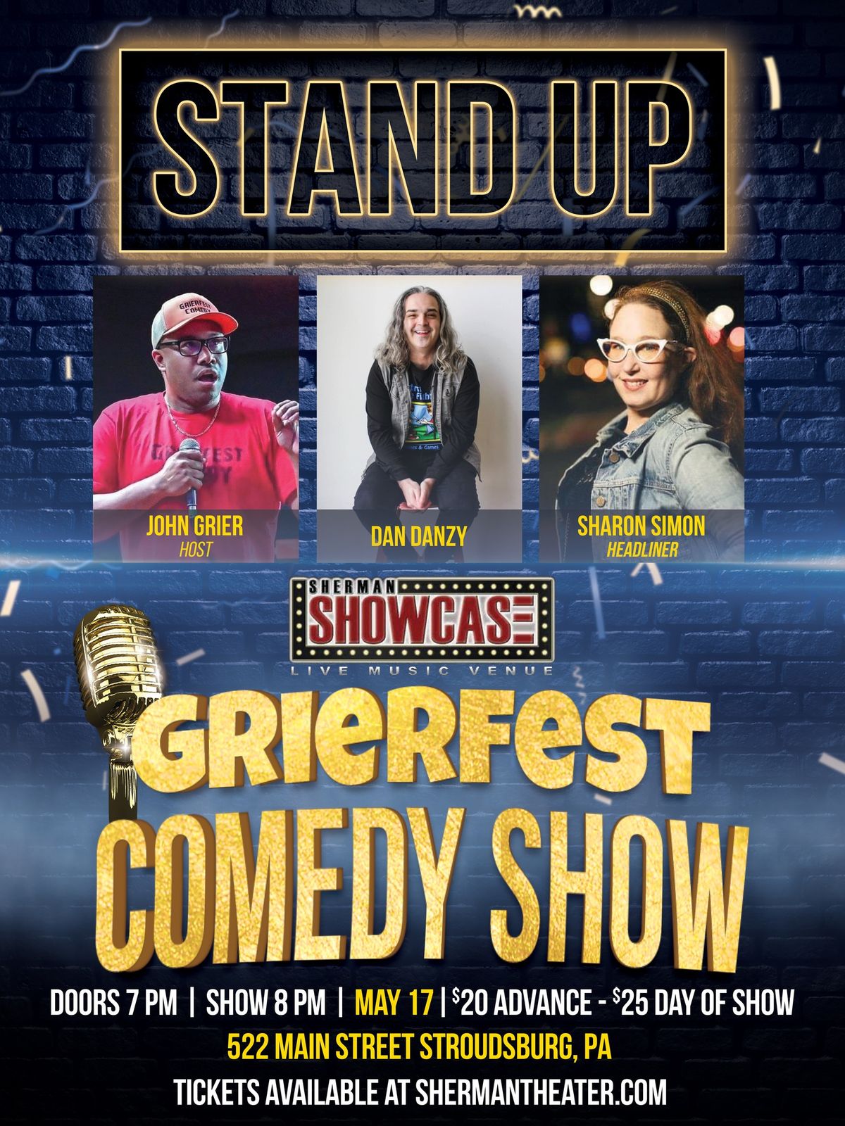 Grierfest Comedy Night