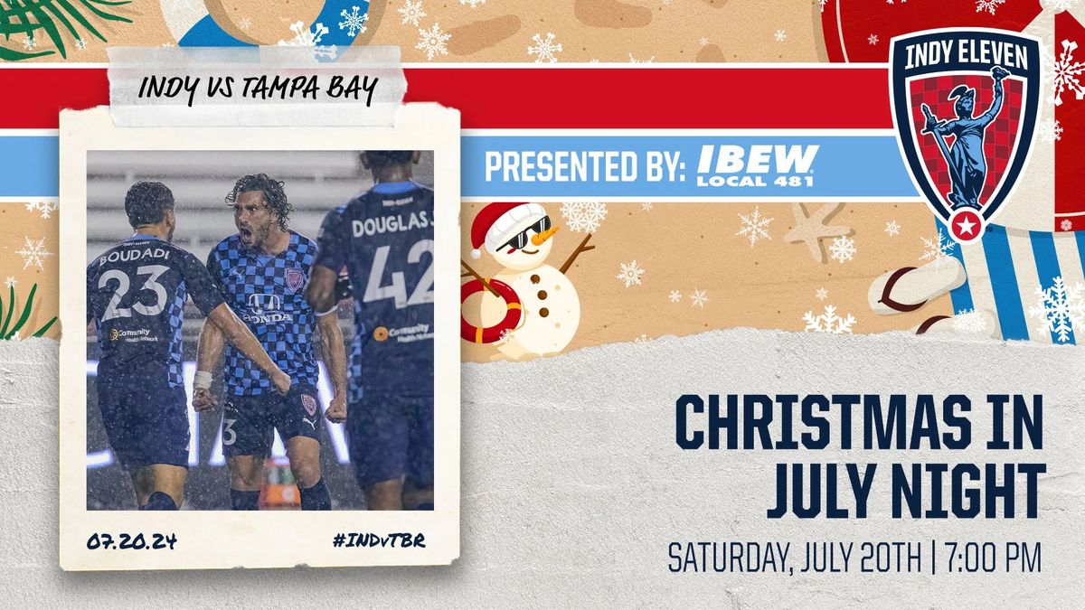 Christmas in July Night vs Tamps Bay Rowdies 