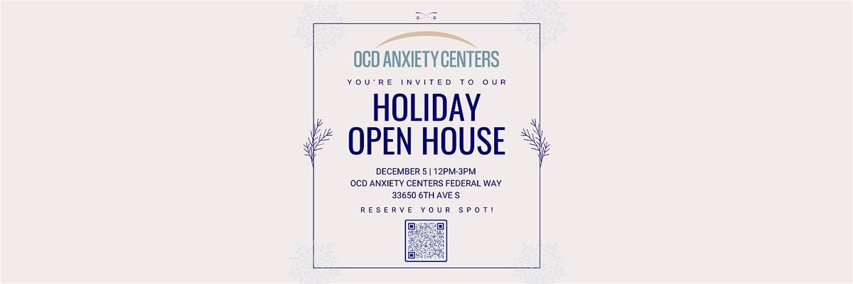 OCD Anxiety Centers Federal Way Holiday Open House 12\/5