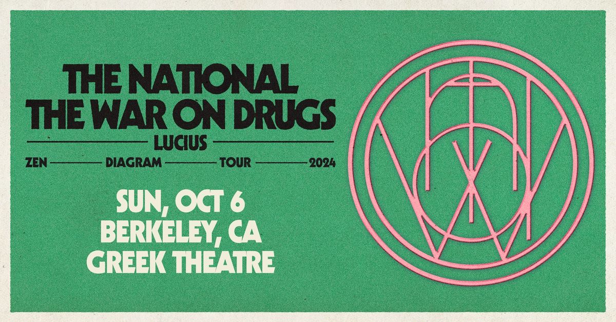 The National And The War On Drugs at Greek Theatre