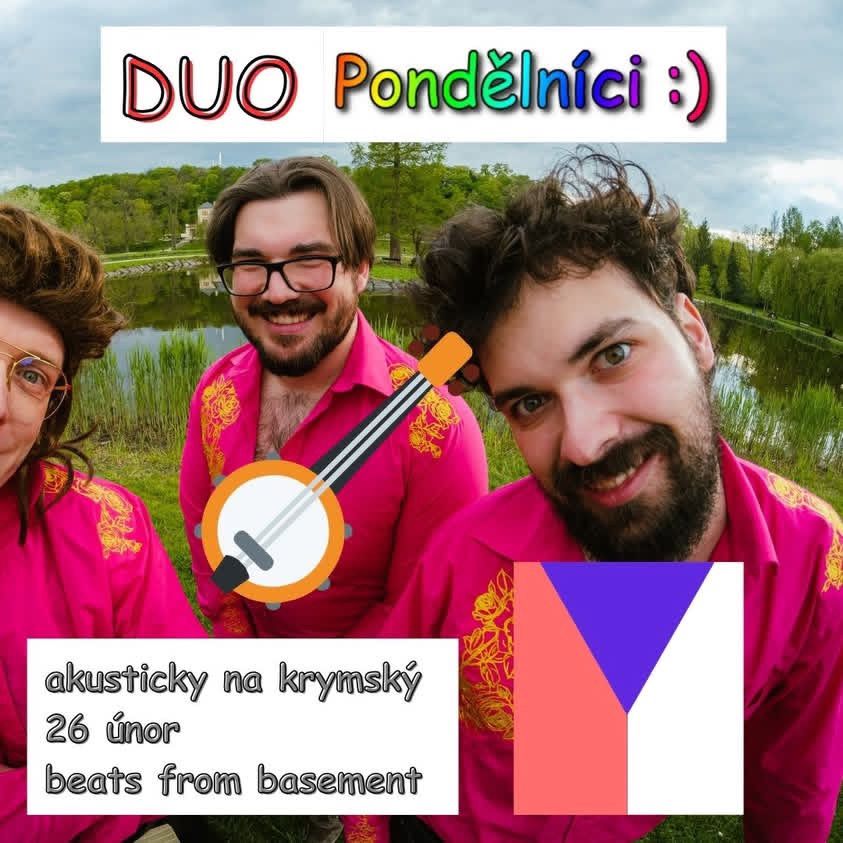 DUO POND\u011aLN\u00cdCI akusticky v Basementu