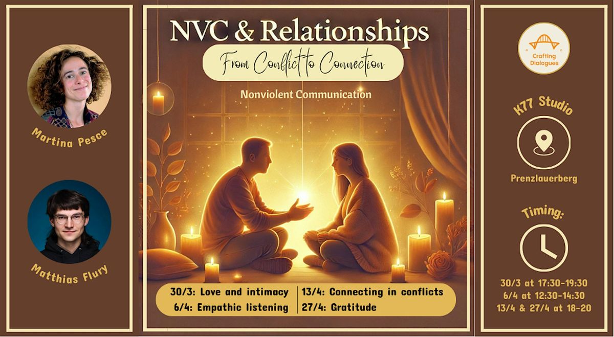 NVC & Relationships: From Conflict To Connection