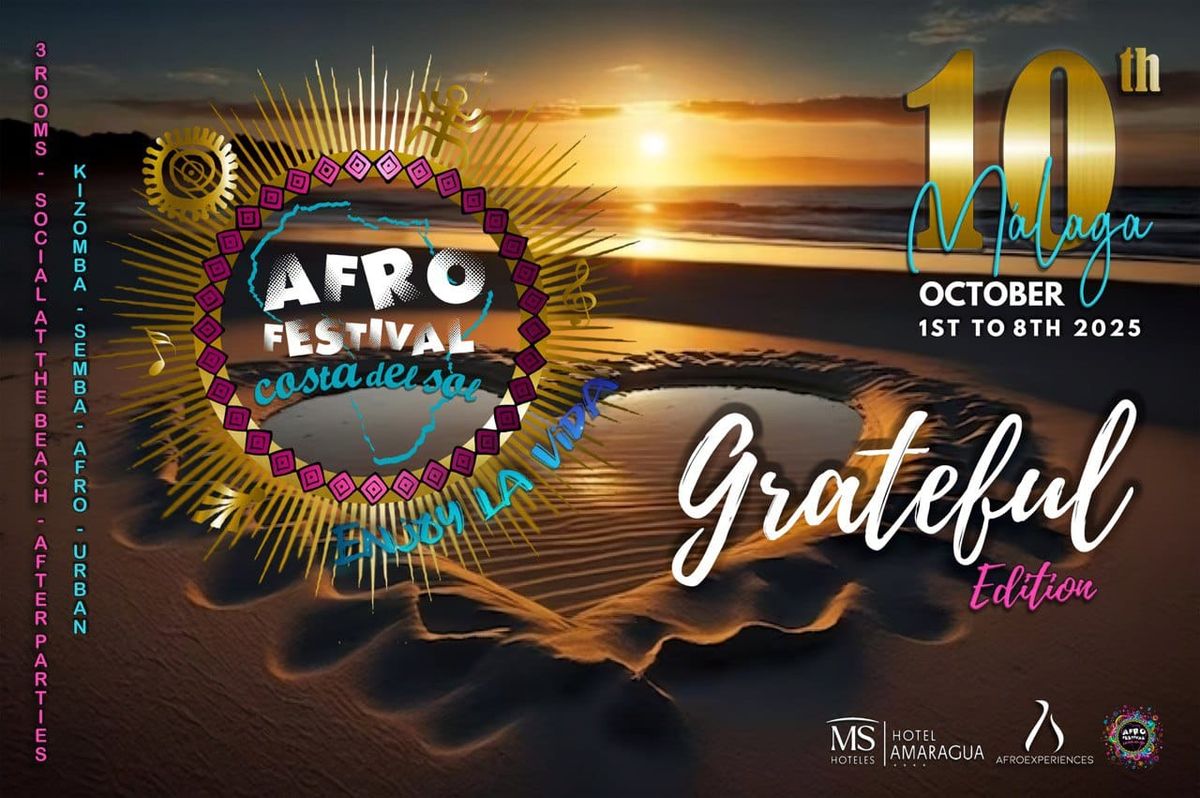 AFROFESTIVAL MALAGA 10TH EDITION ( OFFICIAL EVENT)