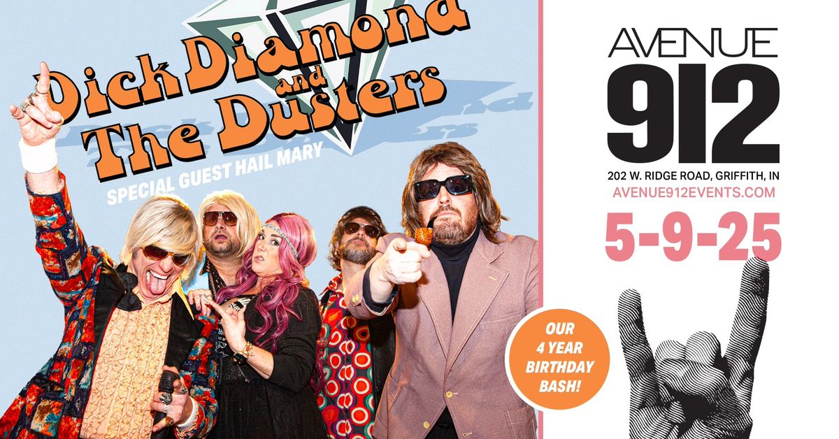 Dick Diamond & The Dusters with special guest Hail Mary