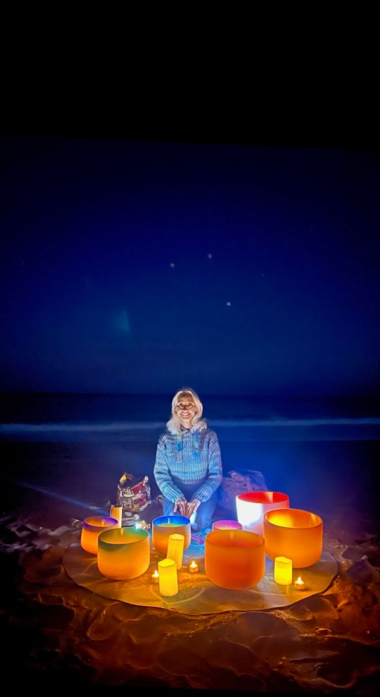 Blue Mind Reset+sound bath on the beach