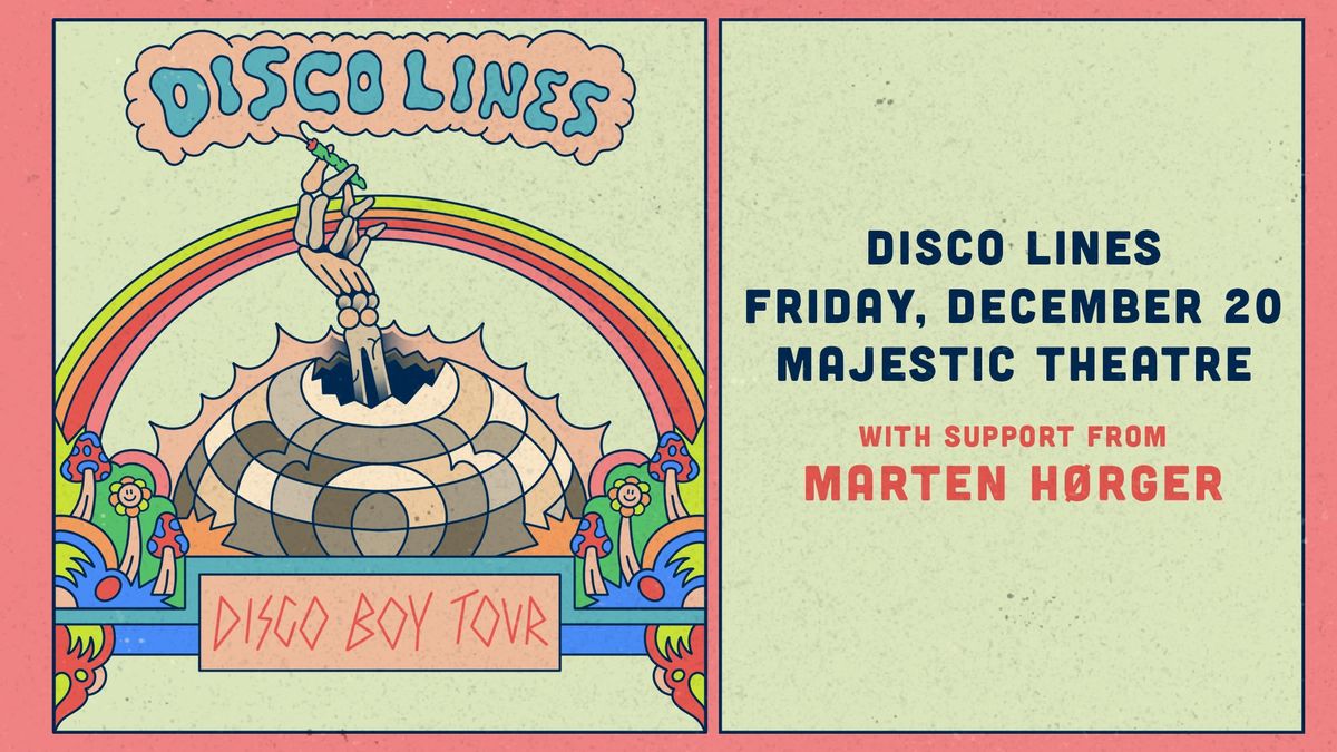 Disco Lines - Disco Boy Tour at the Majestic Theatre - Detroit, MI