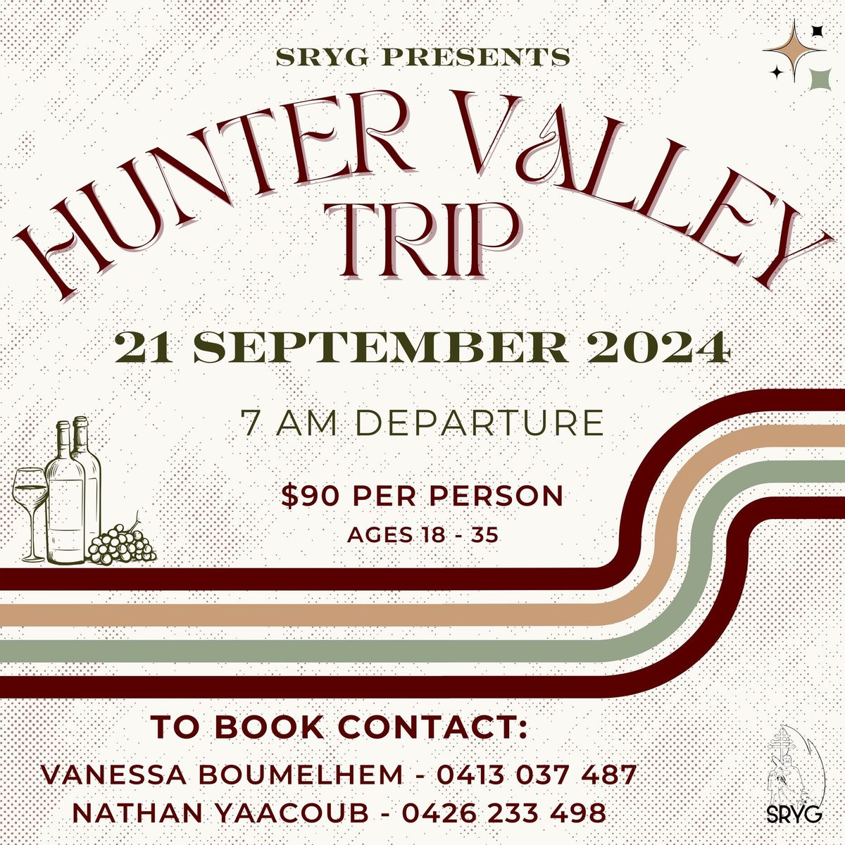 HUNTER VALLEY TRIP?