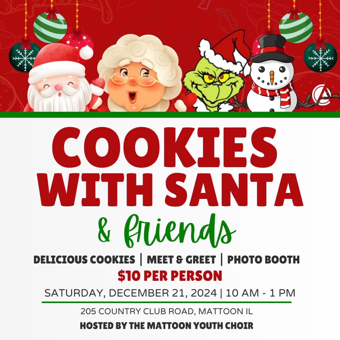 Cookies with Santa and Friends!