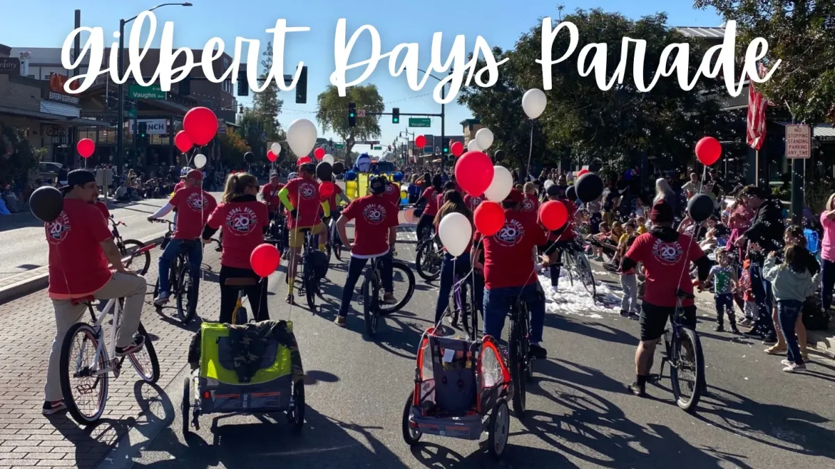 Gilbert Days Parade - Group Ride