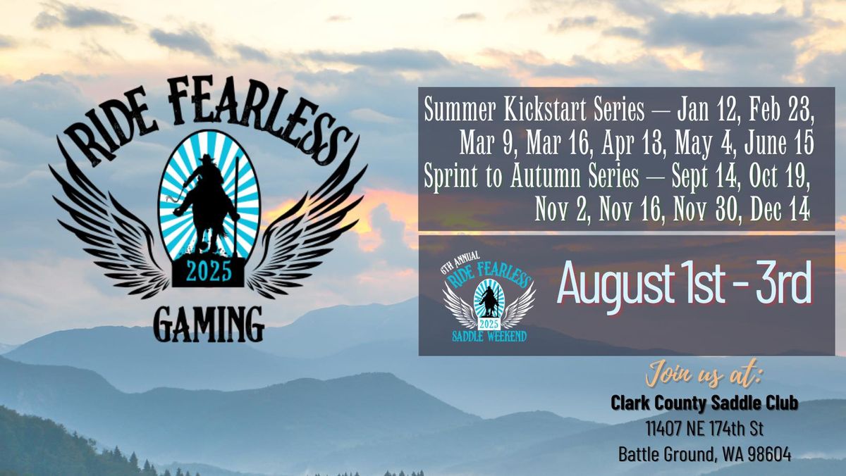 Ride Fearless Saddle Weekend 