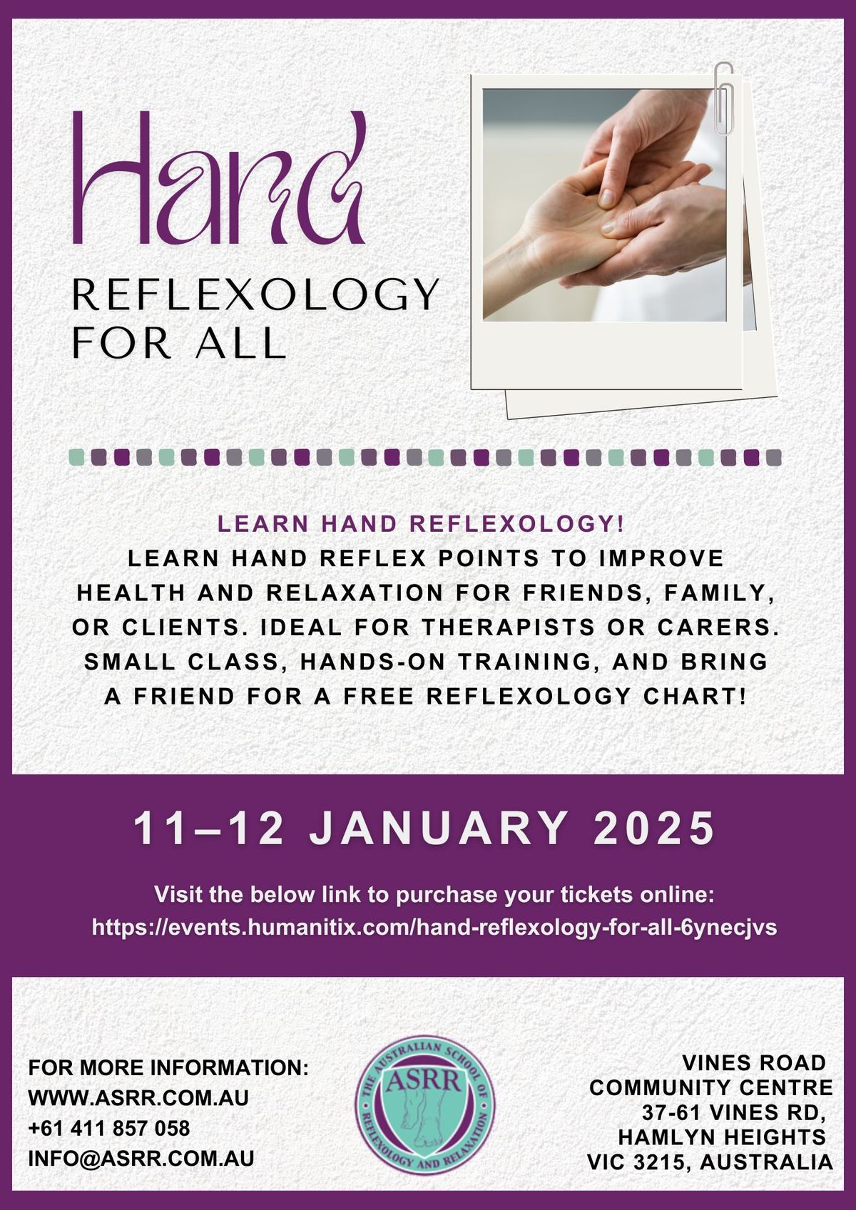 Hand reflexology for all