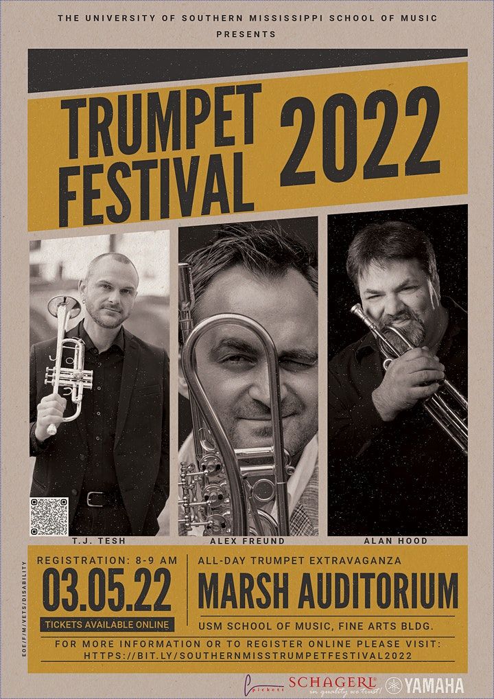 Southern Miss Trumpet Festival 2022, Marsh Auditorium Fine Arts