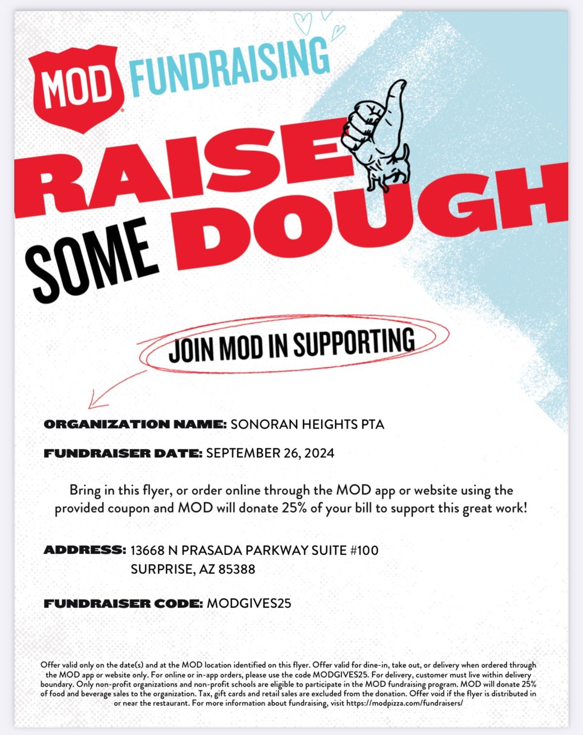 MOD Pizza Day! 