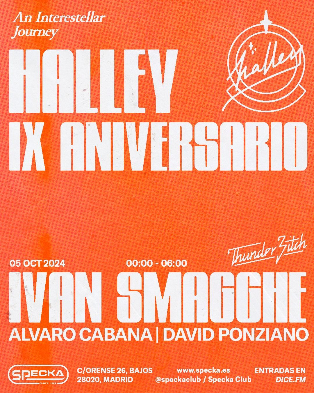 Halley Club: IX Aniversario