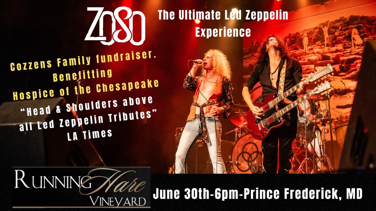 Zoso The Ultimate Led Zeppelin Experience-Running Hare Vineyard