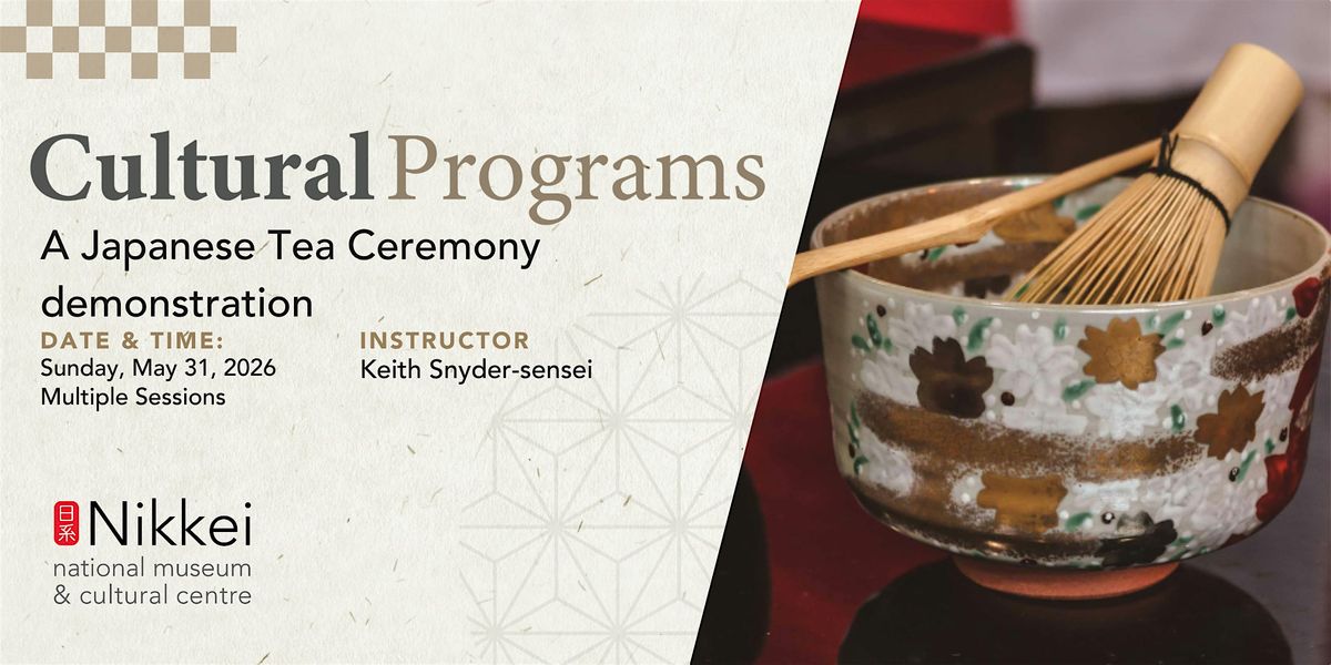 A Japanese Tea Ceremony demonstration