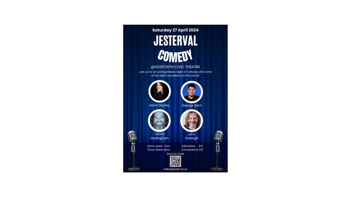 Jesterval Comedy @Gosforth Civic Theatre