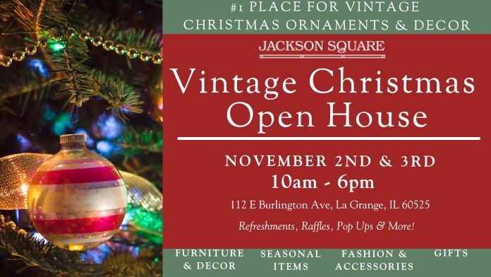 Holiday Open House @ Jackson Square - November 2nd & 3rd