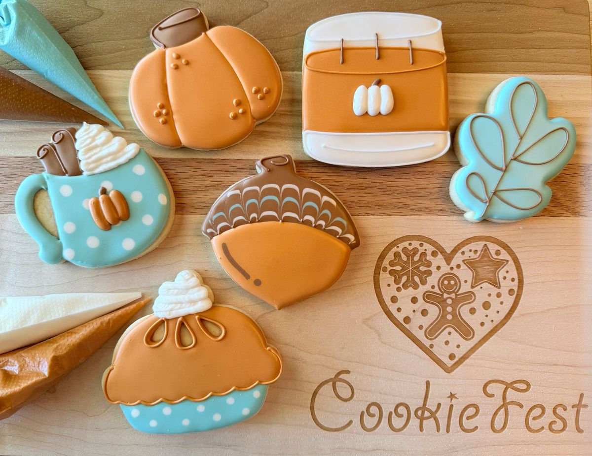 'Fall' CookieFest Cookie Decorating Class 