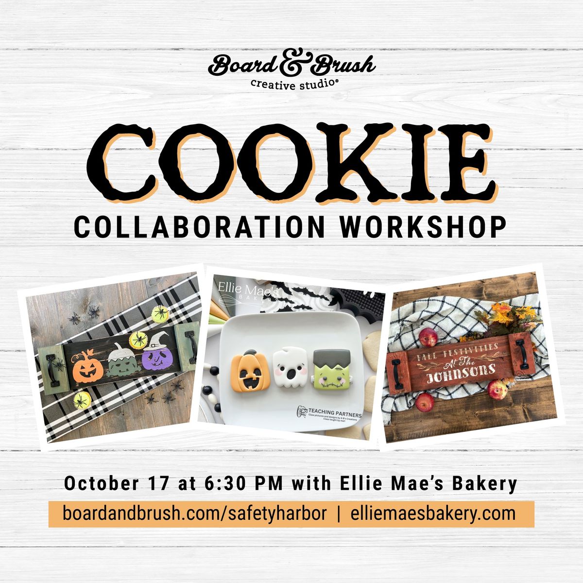 Cookie Decorating & Mini-Tray Workshop with Ellie Mae\u2019s Bakery