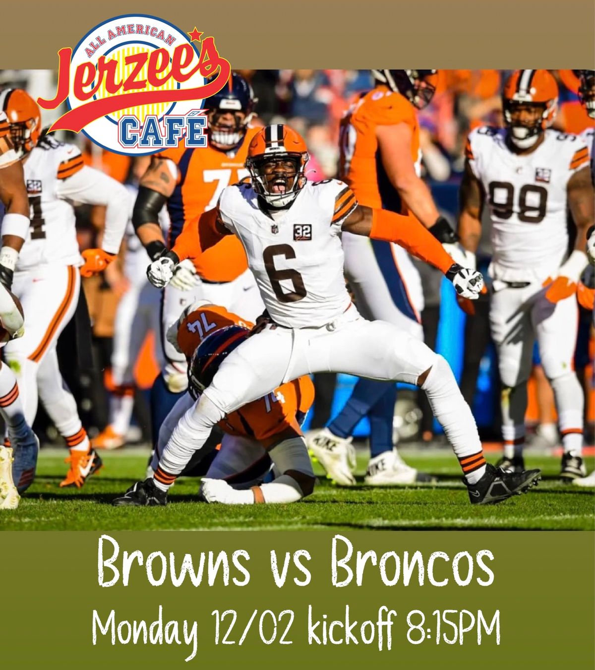 Monday Night Football: Browns vs Broncos